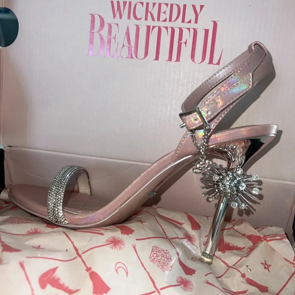 RARE WICKED movie Glinda sandal high heels - Aldo - Picture 4 of 7